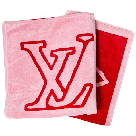 louis vuitton pink towel|Louis Vuitton towel price.